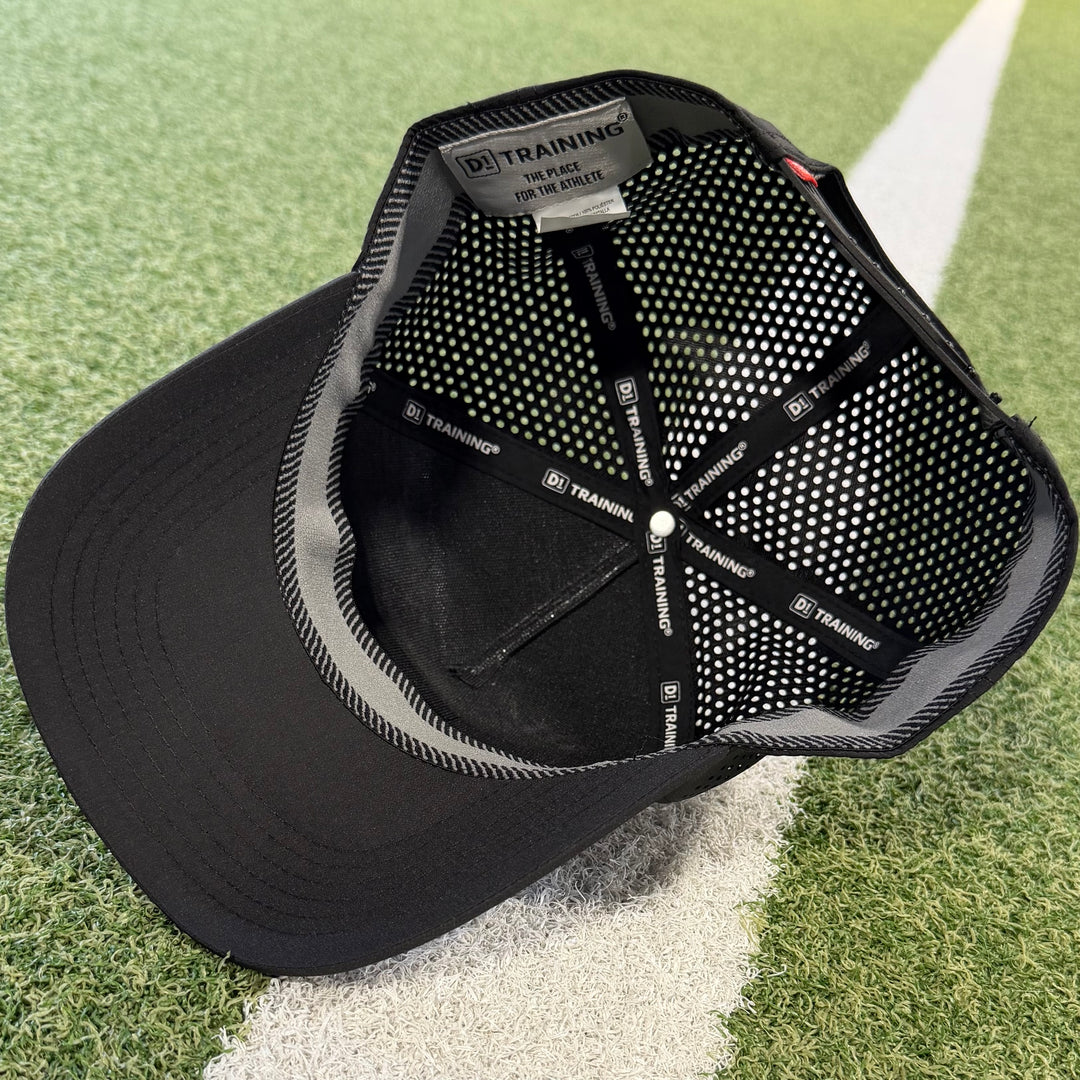 Black Camo A Frame Hat