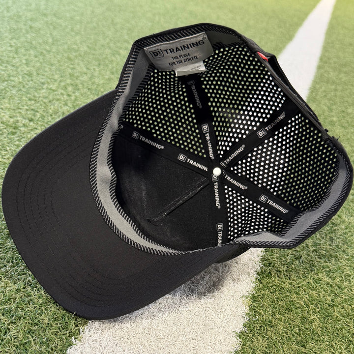 Black Camo A Frame Hat