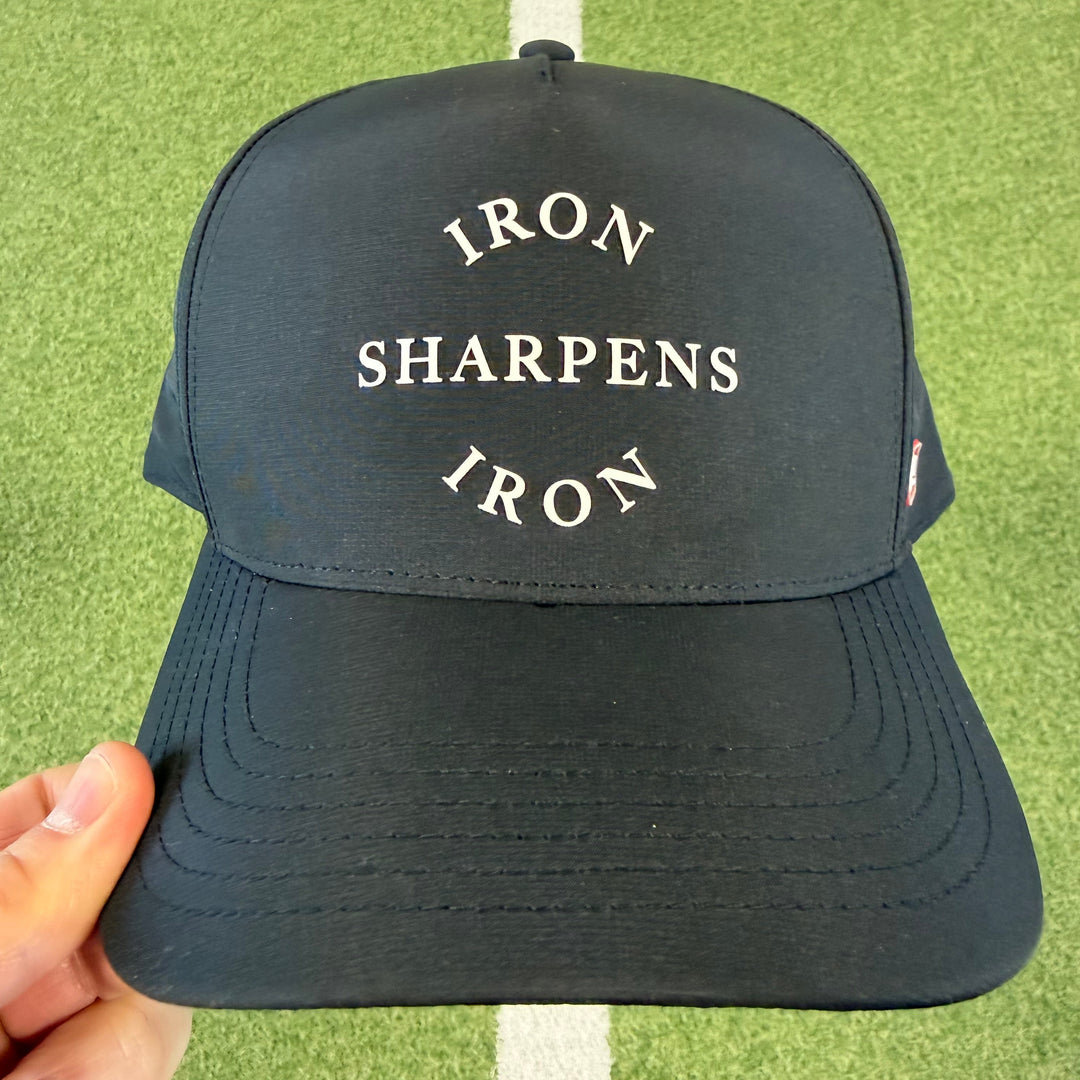 Iron Sharpens Iron A Frame Hat Black