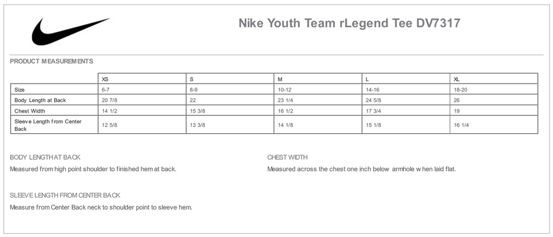 D1 Nike Kids Legend Shirt