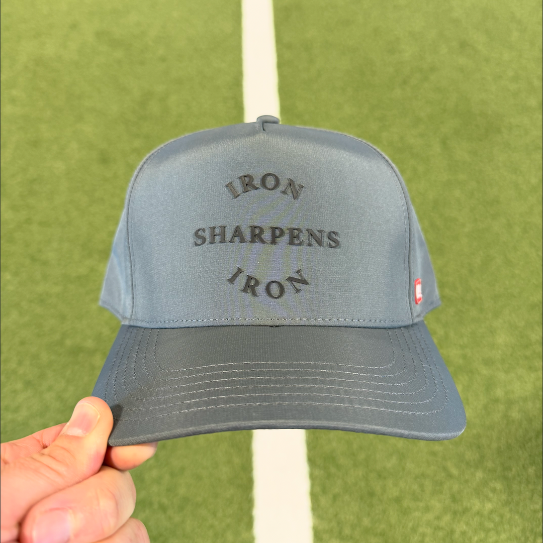 Iron Sharpens Iron A Frame Hat Grey