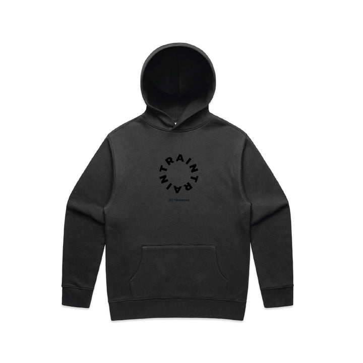 D1 Train Circle Hoodie - Faded Black